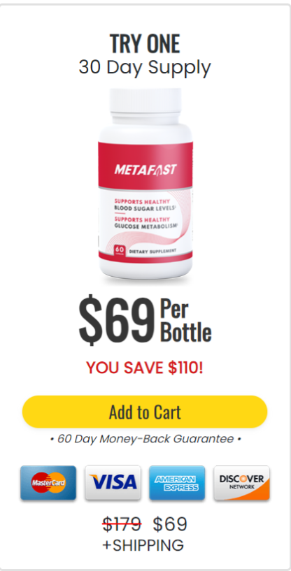 Metafast 1 Bottle