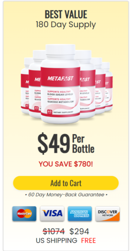 Metafast 6 Bottles